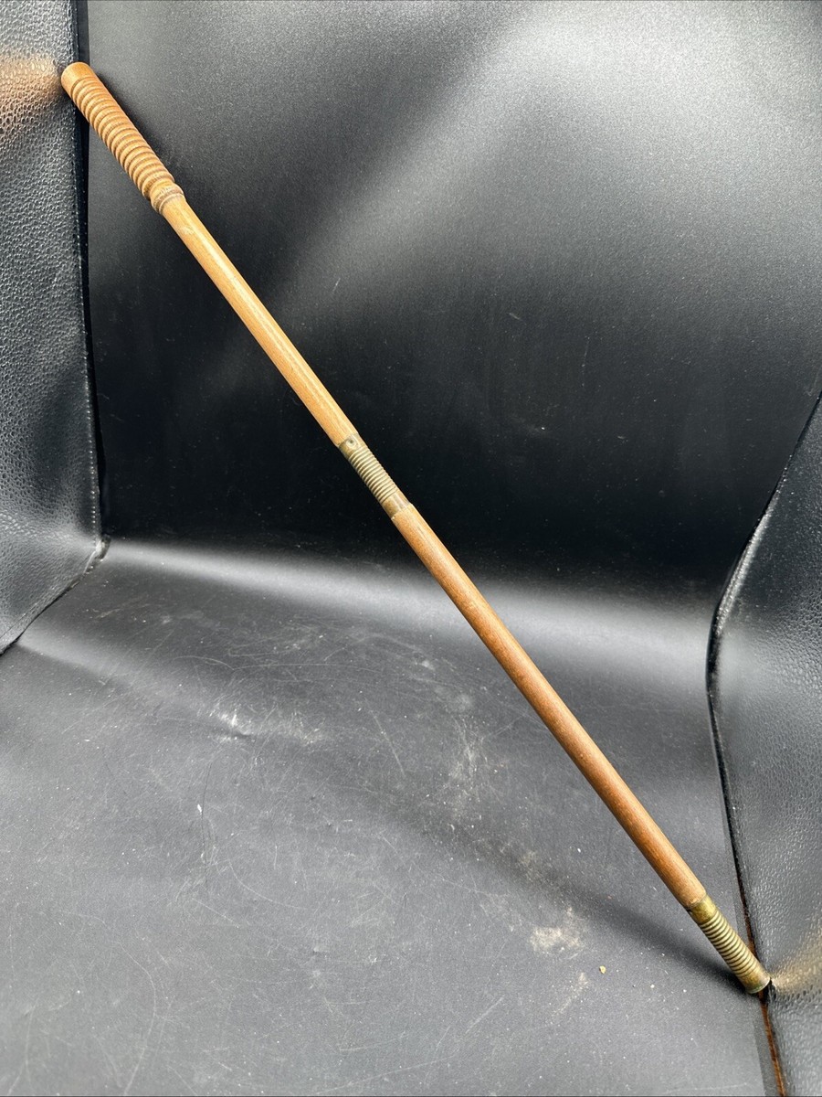 Vintage Wooden Swagger Stick (Missing The Tip) 24.5” Long | eBay