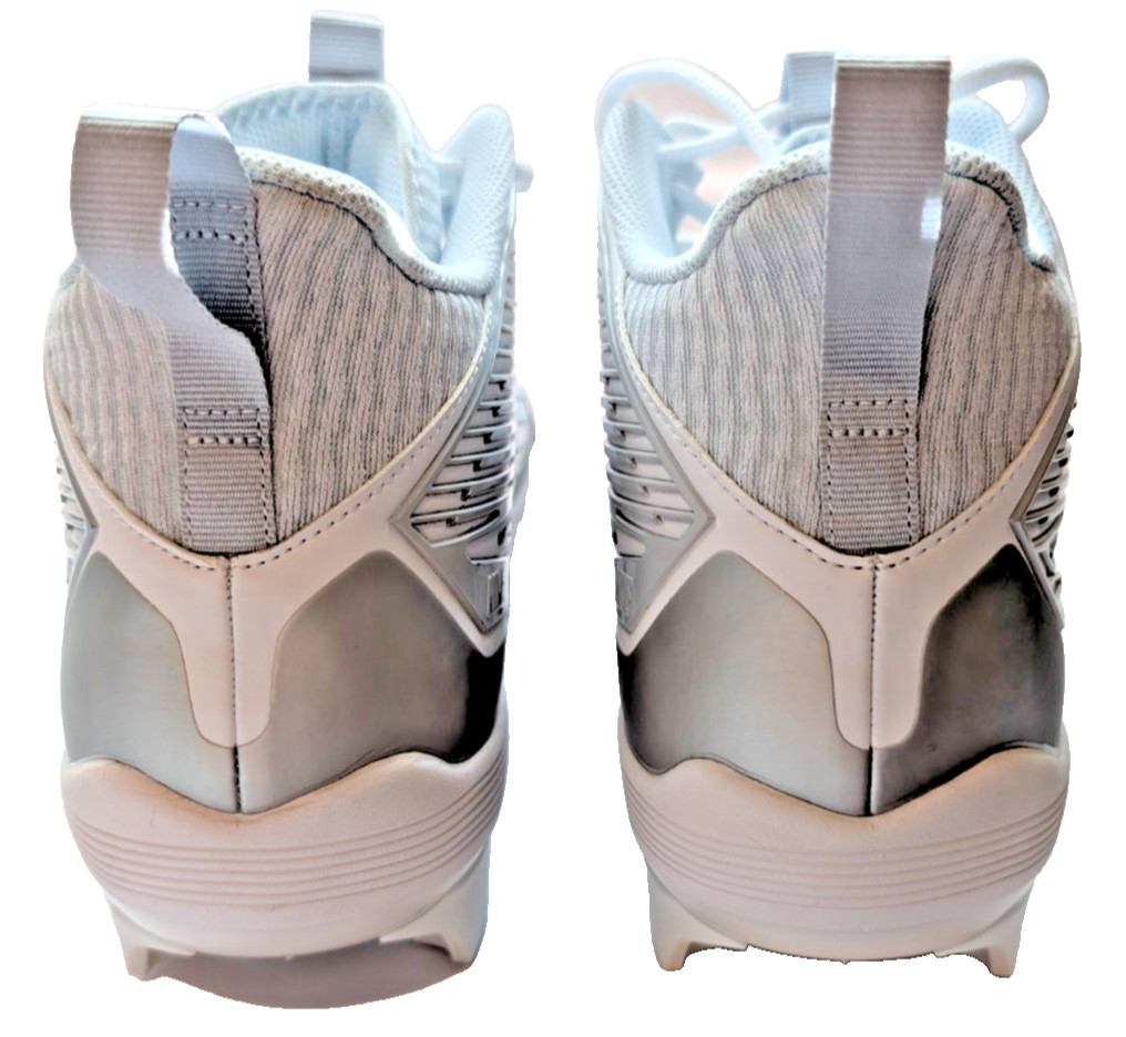 Nike Force Savage Pro 3 Football Cleats Men's Size 15 Lineman White DA5453-108