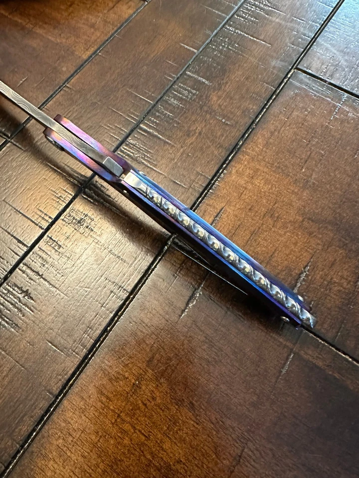  Sergio Consoli - Spirograph Inox Damascus Straight Razor - Image 3 of 4