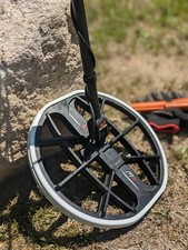 Minelab Manticore 11" Coil Bumper-Completely Contoured Rubber Guard. White