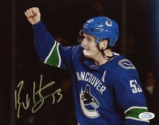 Vancouver Canucks Bo Horvat Signed Autographed 8x10 NHL Photo ACOA #21