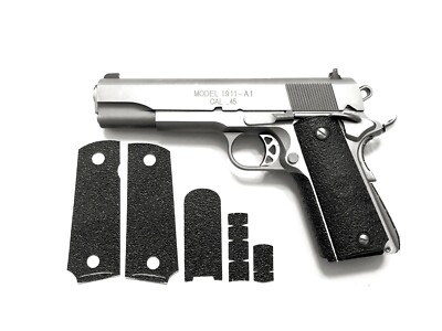 HANDLEITGRIPS Textured Rubber Gun Grip Enhancement Wrap For 1911