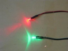 LED Rot Grün für Positionslaterne 3 mm 5-10 Volt  MB 4020