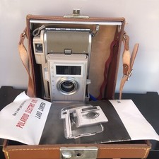 Vintage Polaroid Model J33 Electric Eye Land Camera w/Carrying Case Untested