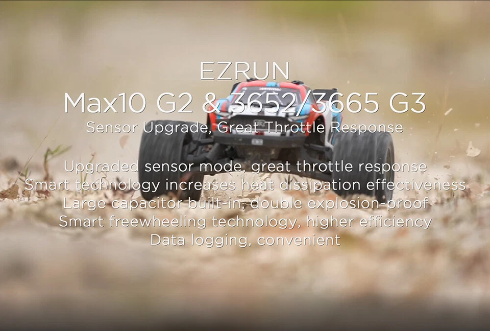 Hobbywing MAX10 G2 Sensored Brushless ESC 80A 140A 2-3S for 1/10 RC Car Truck - Image 4 of 4