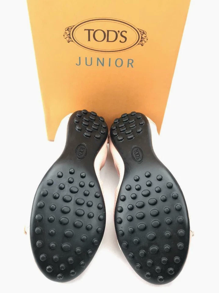 TOD'S Girls Fibbietta Dee Ballet Flats in Lingerie Pink US SZ 12 - BRAND NEW! - Image 4 of 4