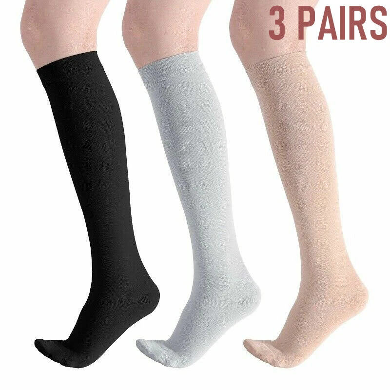 ON RUNNING Calze a compressione diabetica per uomo e donna alleviano vene varicose gravidanza