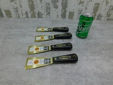 4 NEW Hyde Tools 2" Stiff Brass Putty Knife/Scraper Non Sparking, 02320