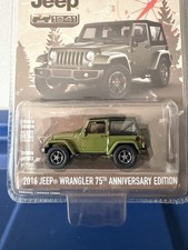 GREENLIGHT 1 64 75TH ANNIVERSARY EDITION 2016 JEEP WRANGLER 27850