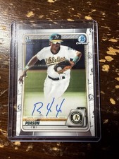 2020 Bowman - Chrome Prospects Autographs Robert Puason #CPA-RP (AU, RC)