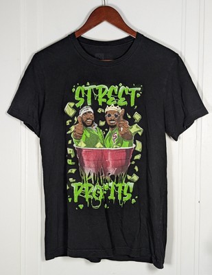 WWE Street Profits Tee Shirt Mens Size Medium Angelo Dawkins Montez Ford Tag 