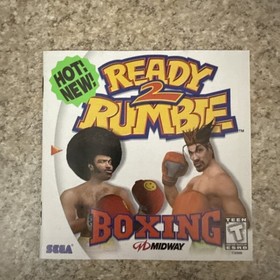 Ready 2 Rumble Boxing - Sega Dreamcast - Complete in Box CIB 1999 Replaced Case