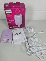 Philips 2000 Gentle Corded Epilator, Purple, Shaving Head &Massage Cap