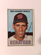 1967 Topps #27, Bob Saverine - VG