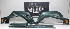 Sahara Green Hi-Line Front Rear Fender Flares Side Rocker 97-06 Jeep TJ Wrangler