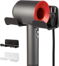 2Pcs Universal Hair Dryer Holder, Blow Dryer Holder with Cord Storage, Hair