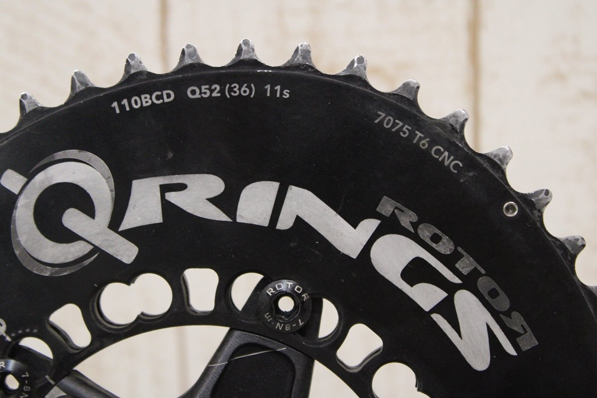 ROTOR 3DF 170mm 52/36T 2x11 Speed Crankset Direct Mount Q ROTOR 3DF 170mm 52/36T 2x11 Speed Crankset Direct Mount Q