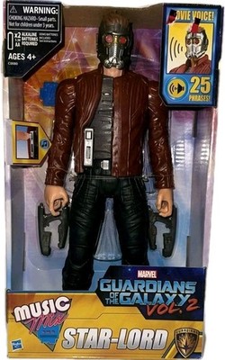 Marvel Guardians of the Galaxy Vol 2 Star-Lord Talking Figure Music Mix New