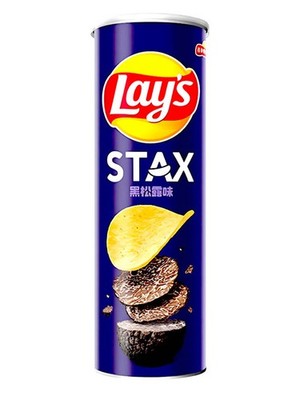Lay's Stax Truffle Black Pepper Case 15 & 30 Pack