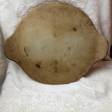 Pampered Chef 15" Large Round Baking Pizza Stone w/Handles Stoneware USA