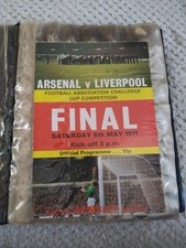 15 Wembley Stadium Football Programmes Dates Between 1971 - 1987