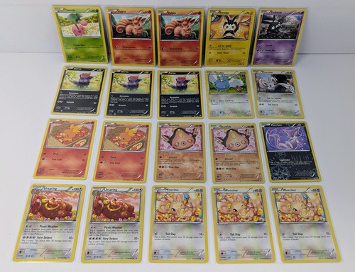 Legendary Treasures + Radiant 20 Card Lot - Pokemon TCG - Purrloin & More! - Afbeelding 1 van 6