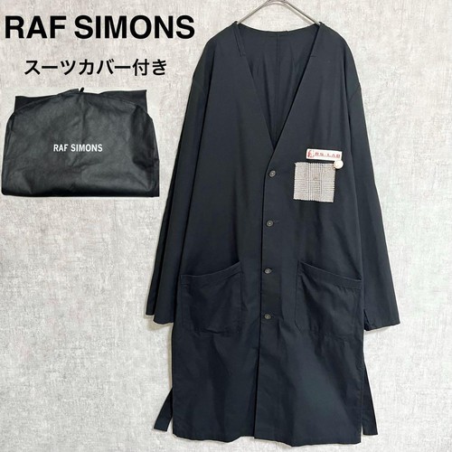 Raf Simons, RAF SIMONS Raglan Lab Coat Lightweight Spring Outerwear w/ Suit Cover