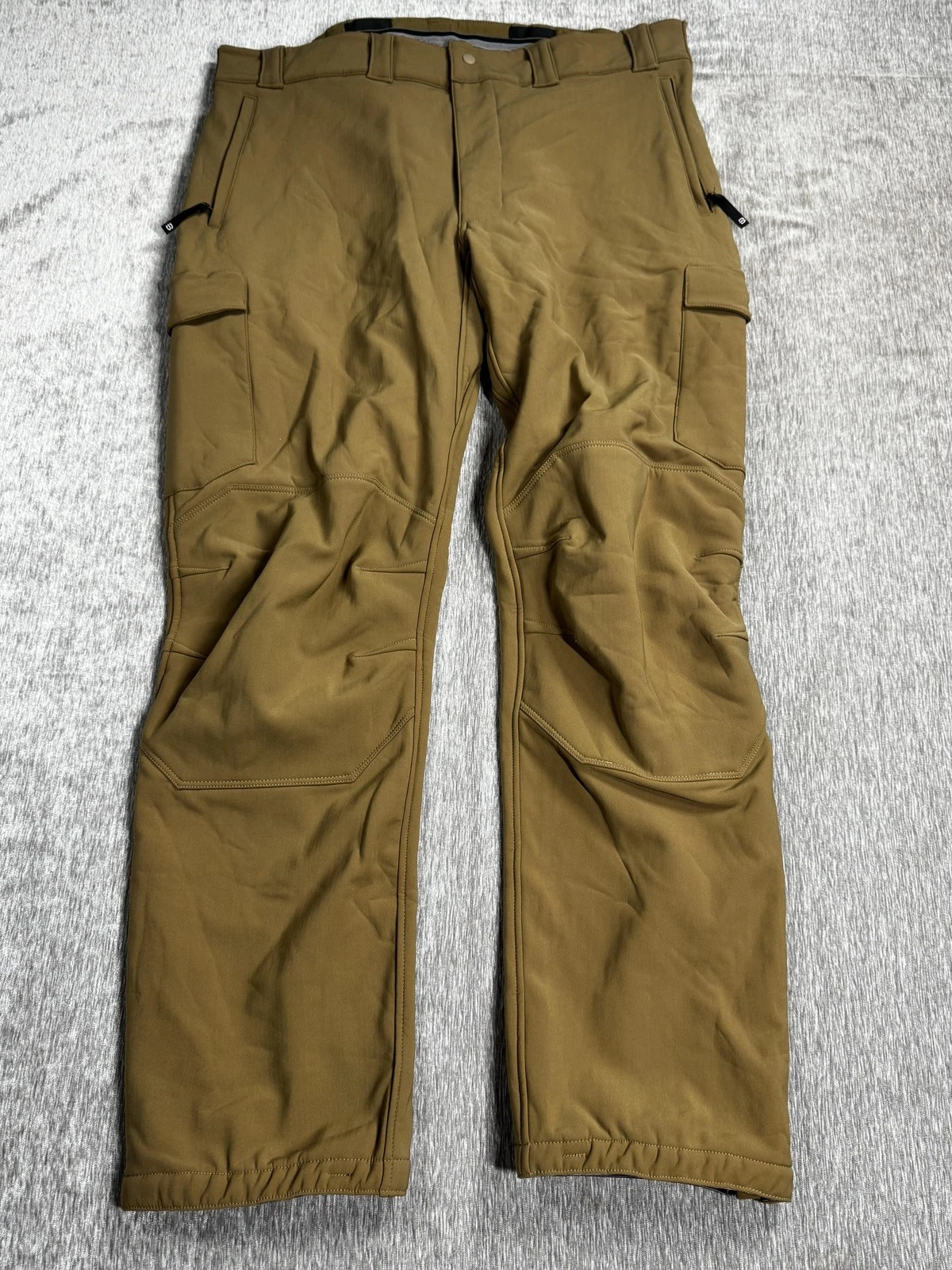 Beyond Clothing Pants Mens XL Brown LS-Cold Fusion Softshell Outdoors Military