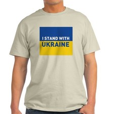 CafePress I Stand With Ukraine T Shirt 100 Cotton T-Shirt 903384627