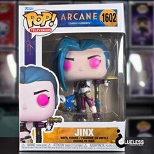 Funko Pop! Arcane: League of Legends Jinx #1602 And Pop Protector