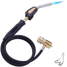Propane MAPP Gas Welding Torch with 1.5M/60" Hose - 1900℃/3600℉ Max Temp