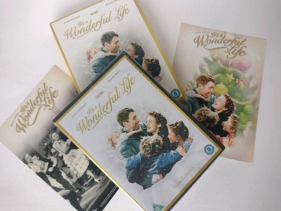 It's a Wonderful Life DVD 2 Discs *New & Sealed* In Sleeve Plus 2 x Photo Cards - Image 4 of 4