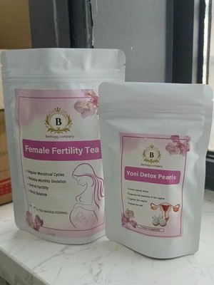 Mommy Tea Fertility Booster For Women| Organic Herbal Loose-Leaf for Womb Health