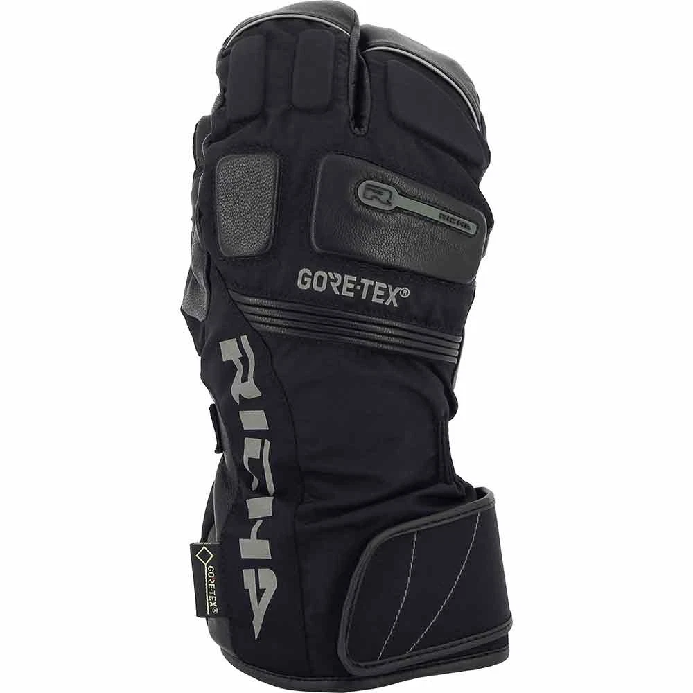 RICHA NORDIC GTX BLACK GORETEX WATERPROOF MOTORCYCLE MOTORBIKE BIKE GLOVES