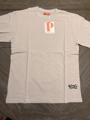 Paradise Lost Men's Beige Graphic Cotton T-Shirt Welcome To Paradise M