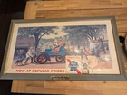 Pabst Breweriana Beer Sign 'Now at Popular Prices' Collectible Vintage Bar Decor
