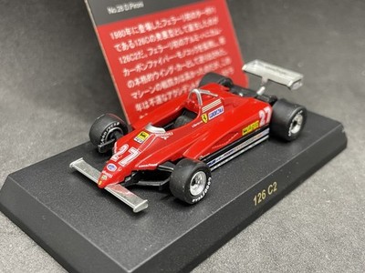 Kyosho 1/64 Ferrari F1 collection1 126 C2 #27 G.VILLENEUVE Diecast