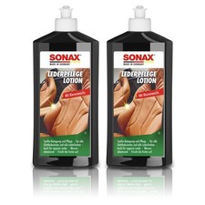 2x 500ml SONAX LEDERPFLEGELOTION LEDERPFLEGE PFLEGELOTION LEDER PFLEGE LOTION
