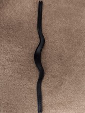 NEW HORSEMANSHIP SADDLERY SATURN WIDE COB BLACK ITALIAN LEATHER HEADPIECE