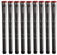 Set of 9 - Winn Golf - Dri-Tac Midsize Grip Dark Gray 5DTDG