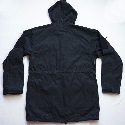 Sarma Windproof Smock Jacket mens Military Hooded Coat top size L Large Long - Picture 4 of 14