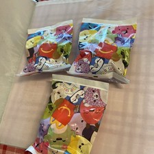 2025 McDonald's Original Squishmallows Happy Meal Plush Toy 3 NEW SEALED Mystery