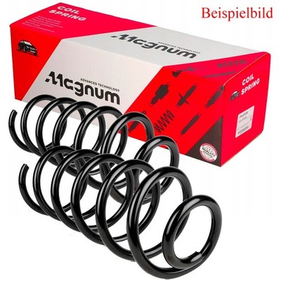 2x Magnum Technology Fahrwerksfeder hinten für Opel Astra F Caravan 51_ 52_