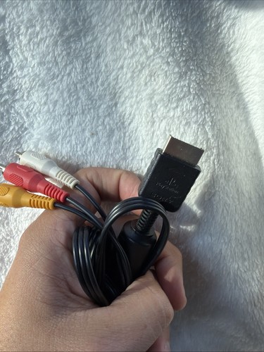 Genuine Sony OEM RCA AV Audio/video Cable For PlayStation PS1 PS2 PS3