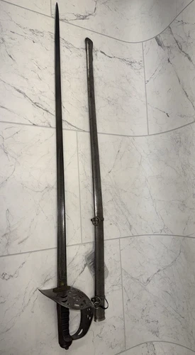 Robert Mole & Sons British Infantry Sword With Scabbard 1895 Circa Read