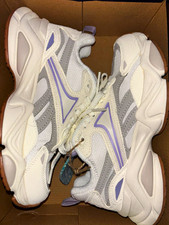 Reebok Royal Charge Low Top Lace-Up Sneakers White Gray Purple- never worn