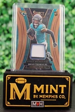 BRIAN THOMAS JR 2024 SELECT DRAFT SELECTIONS PATCH Copper RC /49 JAGUARS SP