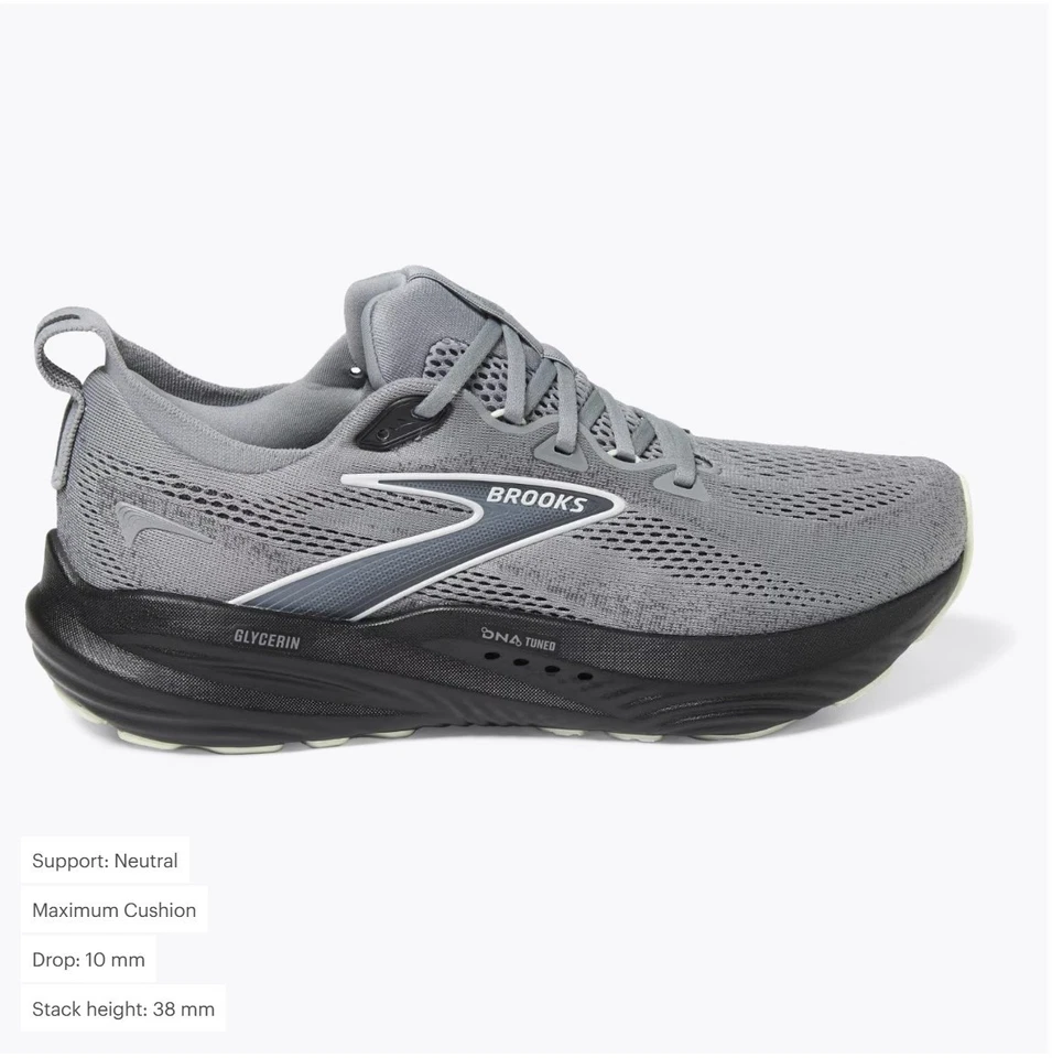 Brooks Glycerin 22 Zapatos para Correr en Carretera - Para Hombre - Todas las Tallas y Colores Foto 4 de 4