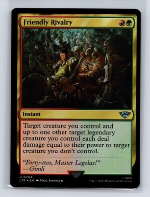 Tales of Middle-earth #204 Friendly Rivalry - FOIL