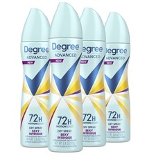Degree Women Antiperspirant Deodorant Dry Spray Sexy Intrigue, 3.8 Ounce (Pack o